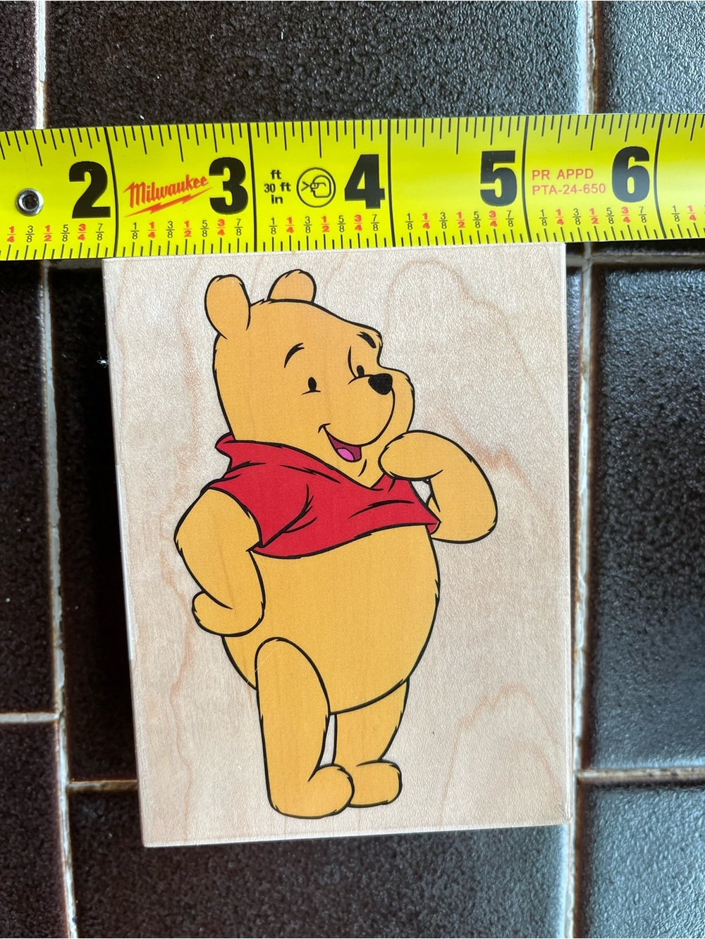 Disney- Pooh character All Night Media Rubber Stamps Set. - Picture 5 of 16